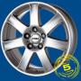 Диск колёсный литой "Flair 6x16, 4x108, ET25, D65.1, серебро" Rial (FL60625P21)