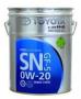 Масло моторное синтетическое "SN 0W-20", 20л Toyota (08880-10503)