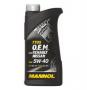 Масло моторное синтетическое "7705 O.E.M. for Renault Nissan 5W-40", 1л Mannol (RN10151)