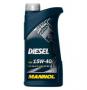 Масло моторное минеральное "DIESEL 15W-40", 1л Mannol (4036021101453)