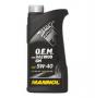 Масло моторное синтетическое "7711 O.E.M. for Daewoo GM 5W-40", 1л Mannol (GM10149)