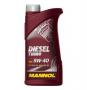 Масло моторное синтетическое "DIESEL TURBO 5W-40", 1л Mannol (DT10110)