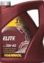 Масло моторное синтетическое "ELITE 5W-40", 5л Mannol (EX50410)