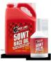 Масло моторное синтетическое "50WT 15W-50", 3.8л Red line oil (10505)