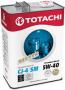 Масло моторное синтетическое "Premium Diesel 5W-40", 4л Totachi (4562374690745)