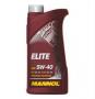 Масло моторное синтетическое "ELITE 5W-40", 1л Mannol (EL10125)