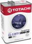 Масло трансмиссионное полусинтетическое "Extra Hypoid Gear GL-5/MT-1 80W-90", 4л Totachi (4562374691964)