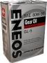 Масло трансмиссионное "GEAR GL-5 80W-90", 4л Eneos (8801252021209)